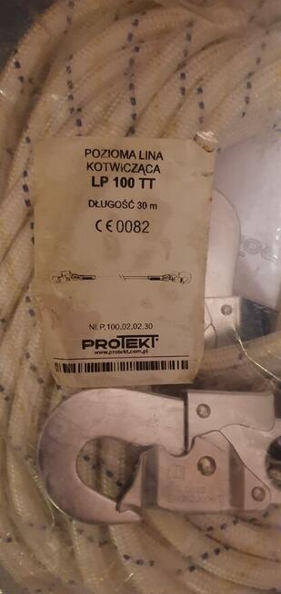 Pozioma lina kotwicząca