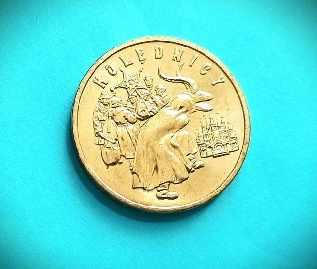 2 zł 2001 Kolędnicy