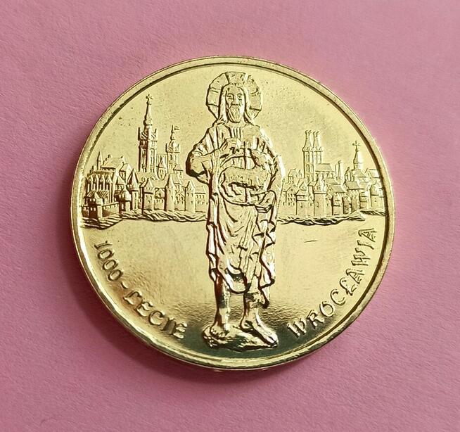 2 zł 2000 r. 1000 lecie Wrocławia