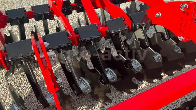 Brona Talerzowa ŻUK 1.2m wał rurowy Dexwal DOSTAWA