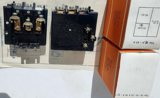 PRZEKAŹNIK TERMICZNY TERMIK TSA-63 26,5-40A 40-63 TERMOBIMET