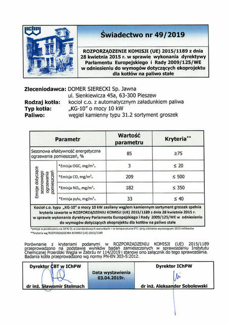 Kocioł piec co z podajnikiem na ekogroszek 10KW PROMOCJA!
