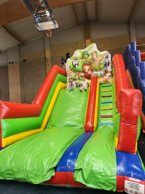 Dmuchańce, zjeżdżalnia dmuchana plac zabaw