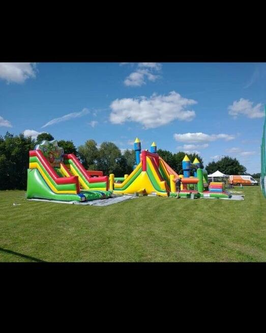 Dmuchańce, zjeżdżalnia dmuchana plac zabaw