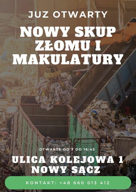 SKUP ZŁOMU I MAKULATURY NOWY SĄCZ