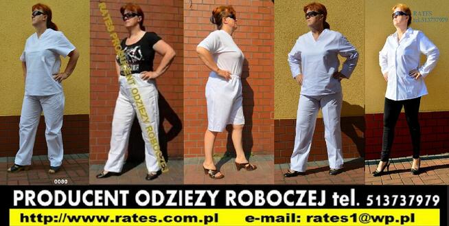 Odzież Robocza i Medyczna Firmy Rates.pl