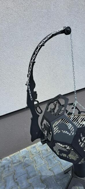 GRILL MYŚLIWSKI OGRODOWY MYŚLIWSKIE MOTYWY RĘCZNA ROBOTA