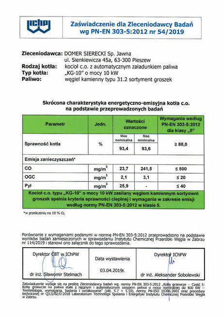 Kocioł piec co z podajnikiem na ekogroszek 10KW PROMOCJA!