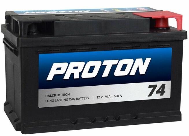 Akumulator PROTON 74Ah 620A niski - DARMOWY DOWÓZ!