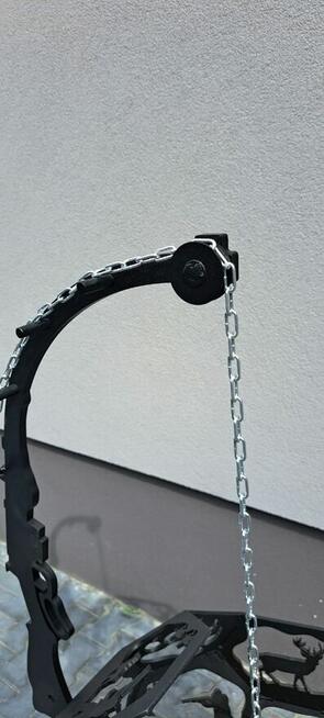 GRILL MYŚLIWSKI OGRODOWY MYŚLIWSKIE MOTYWY RĘCZNA ROBOTA