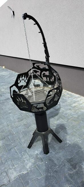 GRILL MYŚLIWSKI OGRODOWY MYŚLIWSKIE MOTYWY RĘCZNA ROBOTA