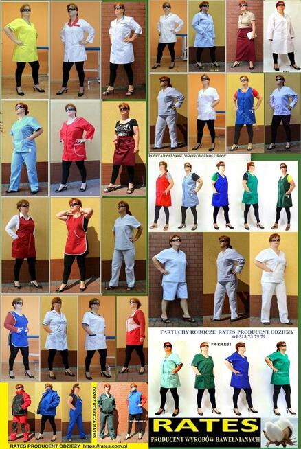Odzież Robocza i Medyczna Firmy Rates.pl