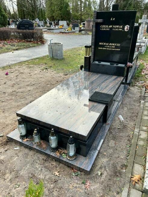 Produkcja i montaż nagrobków.