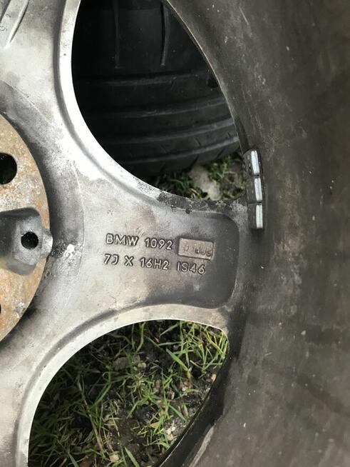 4 Koła Felgi Aluminiowe BMW 16 opony letnie 5x120