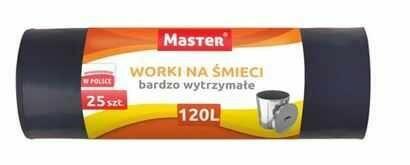 Worki na śmieci do segregacji 120L a25