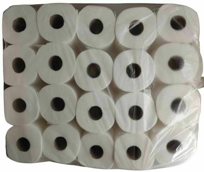 Papier toaletowy jumbo, biały 2 warstwowy - big rola!