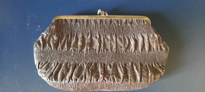 Portmonetka, portfel retro vintage PRL- real foto