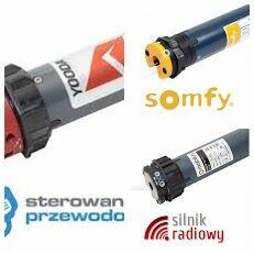 Rolety Zewnętrzne Silniki, Piloty, Rolety Natynkowe, Napęd