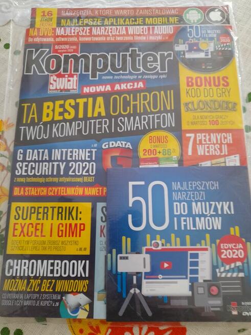 Komputer Świat nr 7 .8 .9 2020r zafoliowana