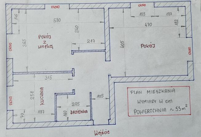 Mieszkanie do remontu Kraśnik ul. SIkorskiego 15