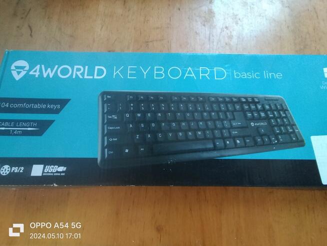 Klawiatura przewodowa PS/2,104 przyciski sterowania