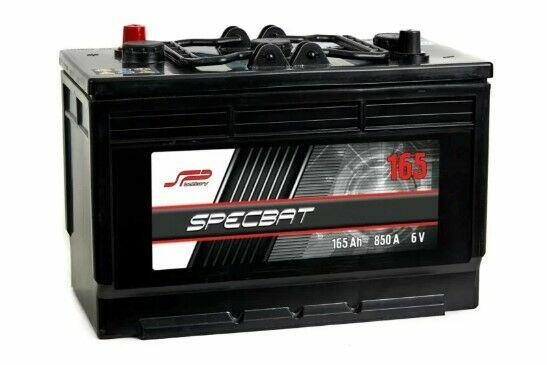 Akumulator Specbat Agro 6V 165Ah 850A EN lewy plus