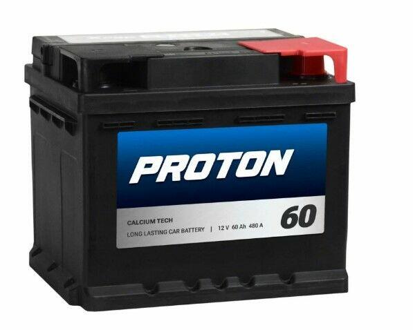 Akumulator PROTON 60Ah 480A EN PRAWY PLUS niski