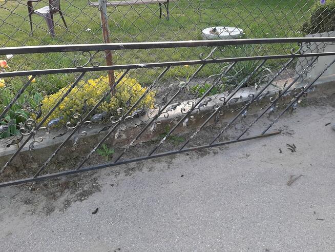 BALUSTRADA Metalowa z Pięknym Wzorem
