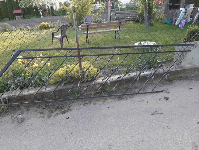 BALUSTRADA Metalowa z Pięknym Wzorem