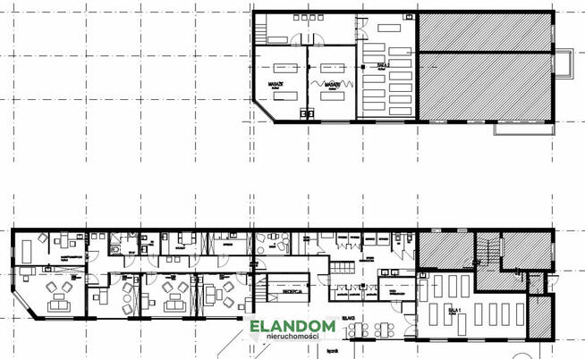 Budynek usługowy w centrum Józefowa
