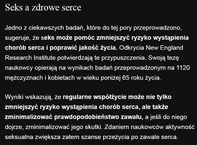 Czy jest tu KOBIETA dbająca o zdrowie?