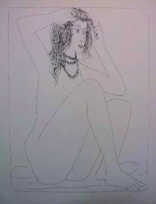 Picasso, litografia 1956