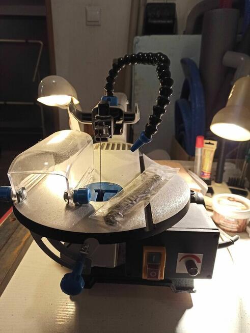 Wyrzynarka stołowa Piła włosowa MacAllister MSS125 410mm