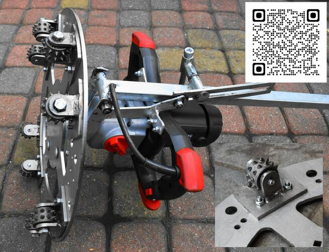 Szlifowanie betonu- tarcza 500 z diamentami lub groszkowanie