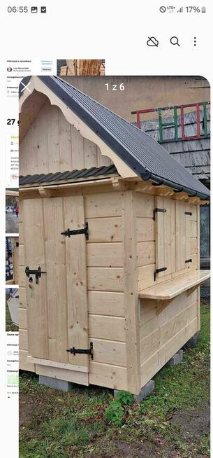 Altana altanka kpl.ogrodowy z ławami i stołem tel.880.033.37