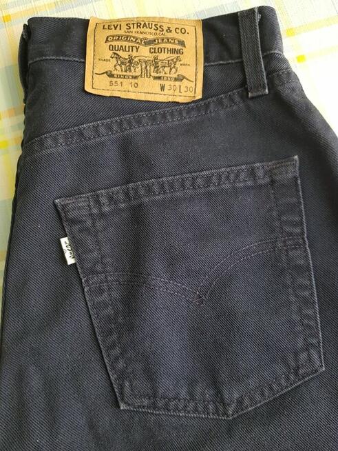 Levis 551 fabrycznie nowe