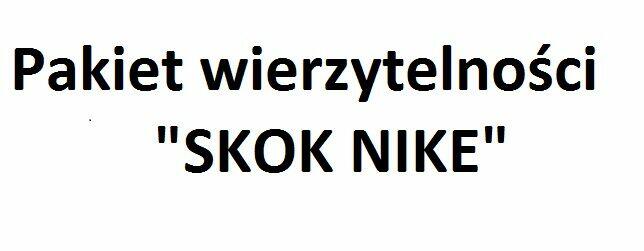 Pakiet wierzytelności - SKOK NIKE