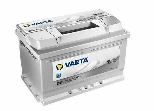 Akumulator VARTA Silver Dynamic E38 74Ah 750A EN