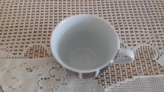 Filiżanki porcelanowe brązowe – zestaw, do sprzedania