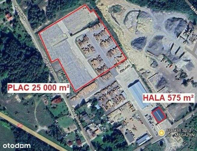 Plac z obsługą logistyczno-transportową