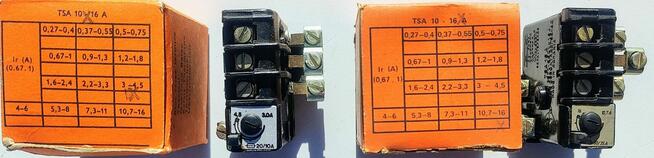 PRZEKAŹNIK TERMICZNY TERMIK TSA-16 10,7-16A 3-4,5A TERMOBIME