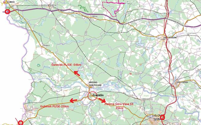 Plac z obsługą logistyczno-transportową