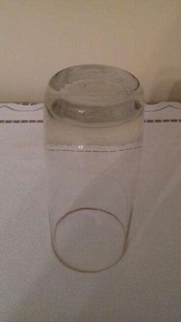 Szklanki wysokie ze złotym brzegiem, Vintage, do sprzedania