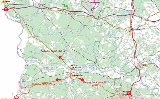 Plac z obsługą logistyczno-transportową