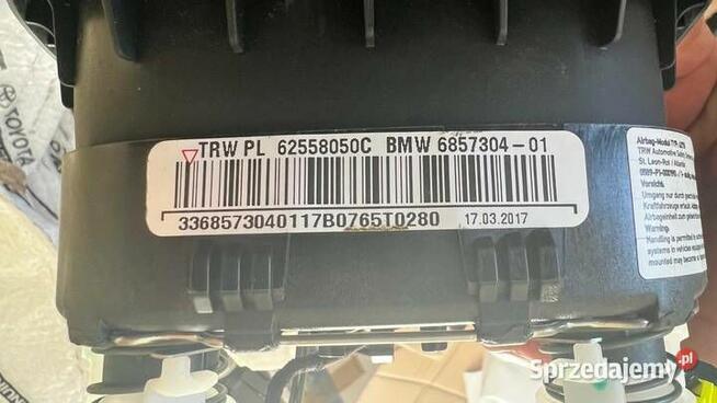 Poduszka kierowcy 6857304 BMW F20 F21 F23 F30 F31