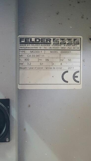 Okleiniarka FELDER G300