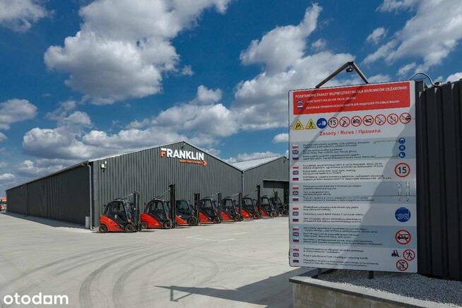 Plac z obsługą logistyczno-transportową