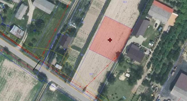 Działka budowlana 1009 m², Januszówka, gmina Spiczyn