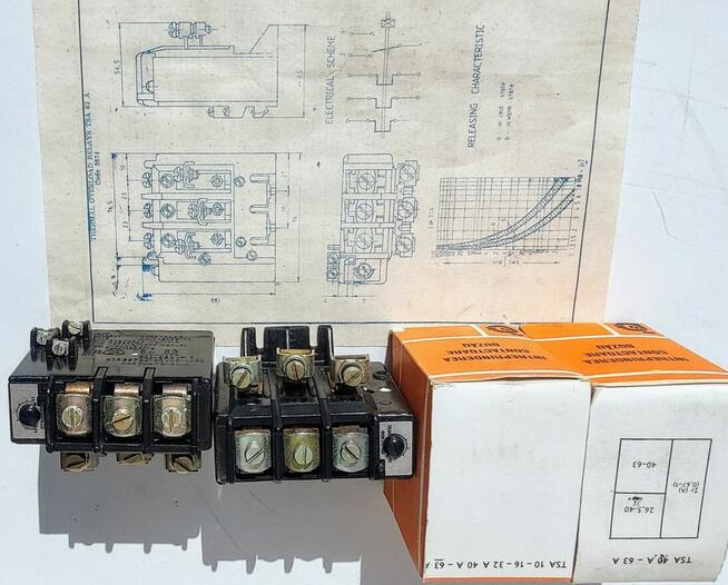 PRZEKAŹNIK TERMICZNY TERMIK TSA-16 10,7-16A 3-4,5A TERMOBIME