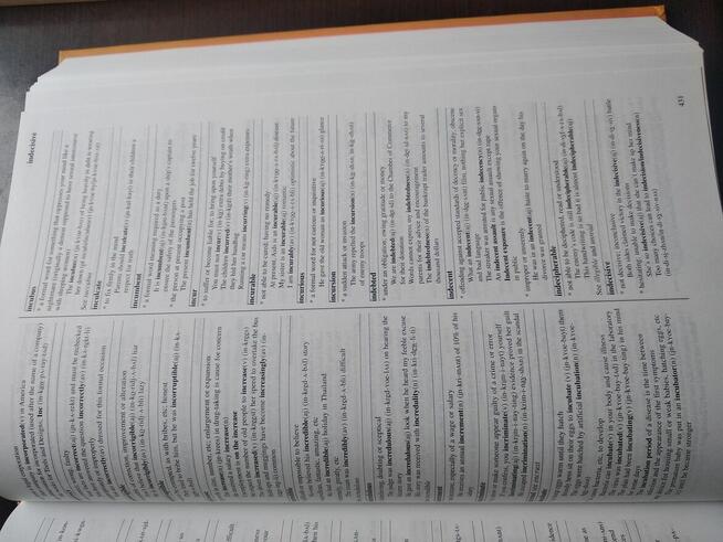 Słownik znaczeń angielskich slow